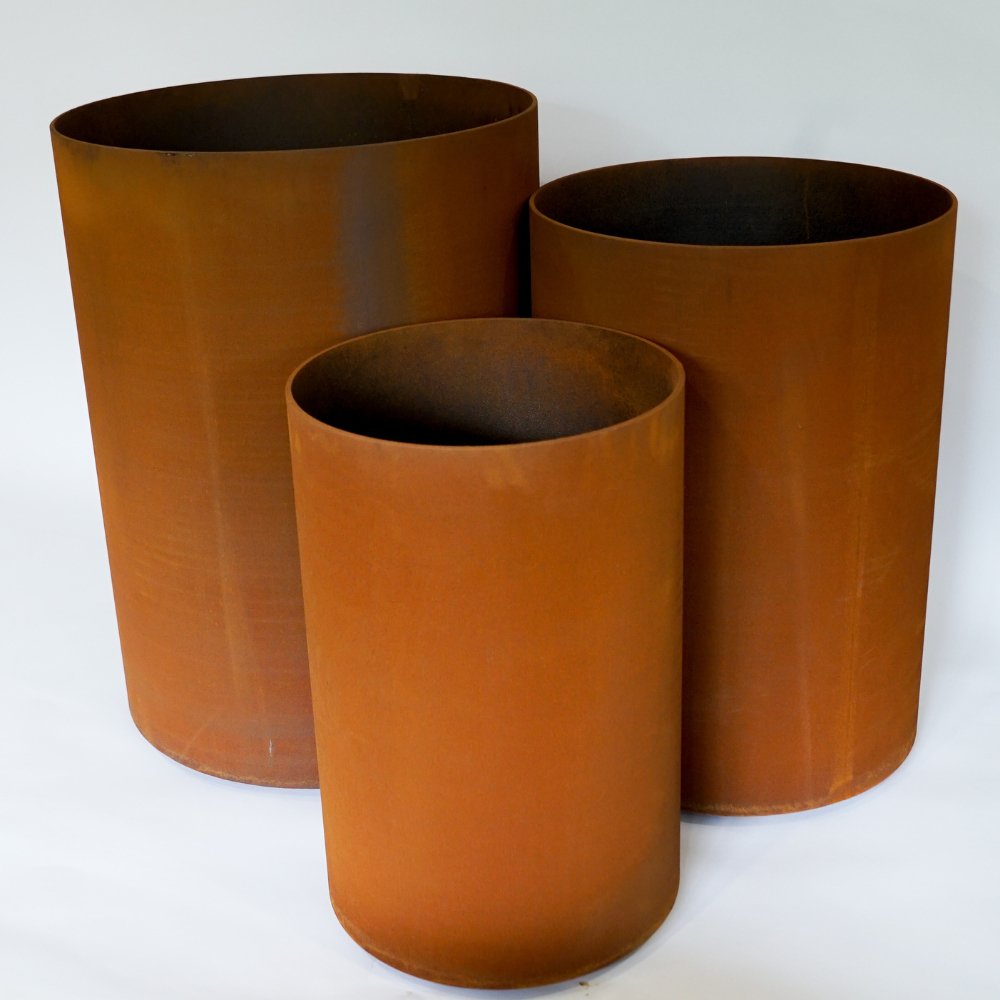 Corten Pots - Core Earth Designs