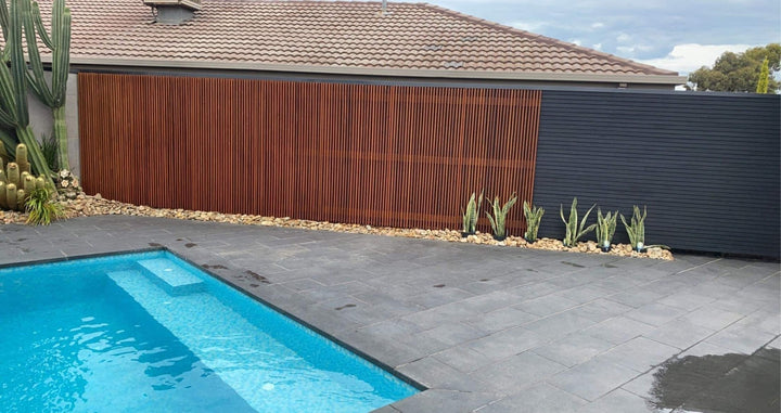 Merbau Timber Screen - Core Earth Designs