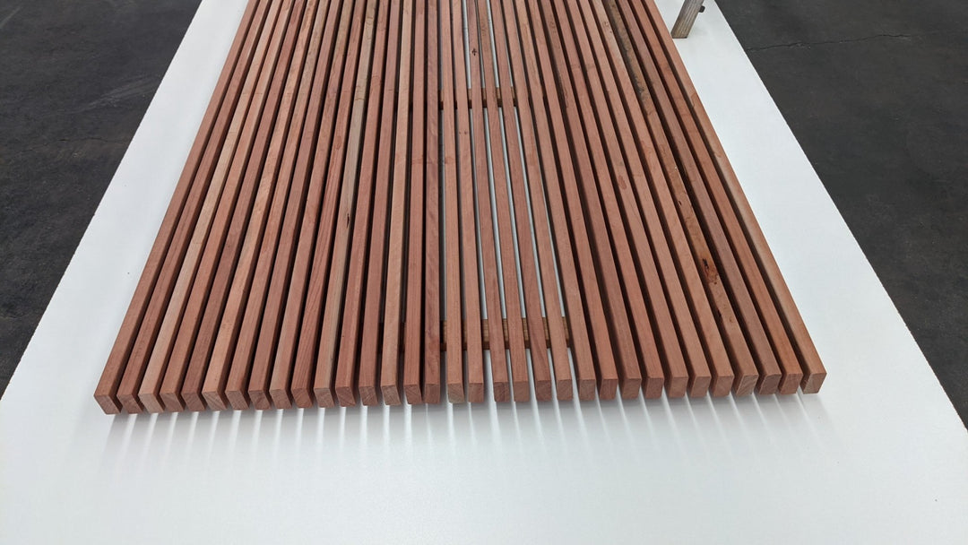 Merbau Timber Screen - Core Earth Designs